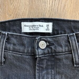 Abercrombie & Fitch Ultra High Rise Straight Jeans